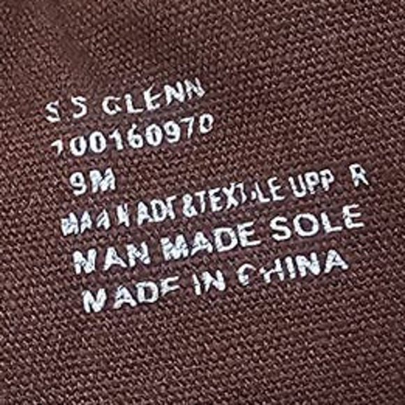 Sun + Stone Glenn Brown Faux Leather Sherpa Trim Memory Foam Boots Mens 9M - Picture 9 of 9